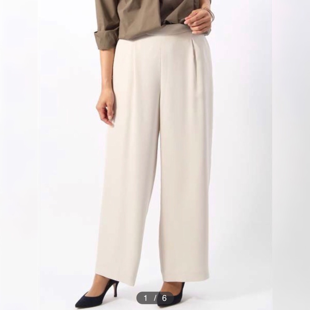 Japanese Brand destyle White Classic Long Pants
